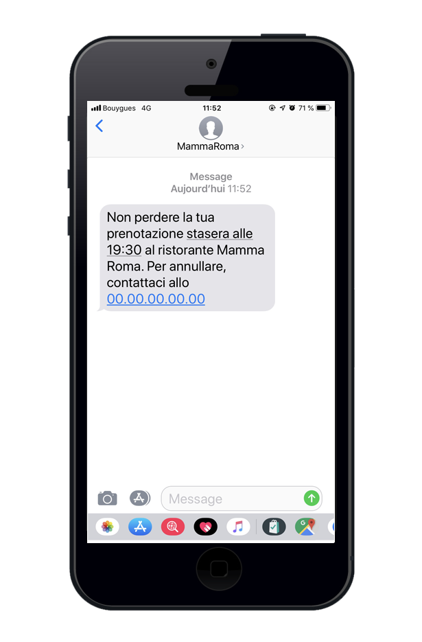 Accresci il tuo database clienti grazie agli sms pro per il settore della ristorazione